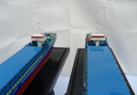 customized model of 81.6m general cargo vessel